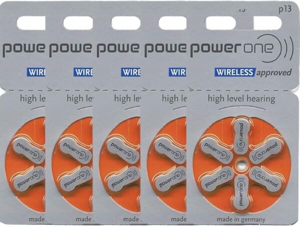 Power One P13 Hearing Aid Battery (30 Units)