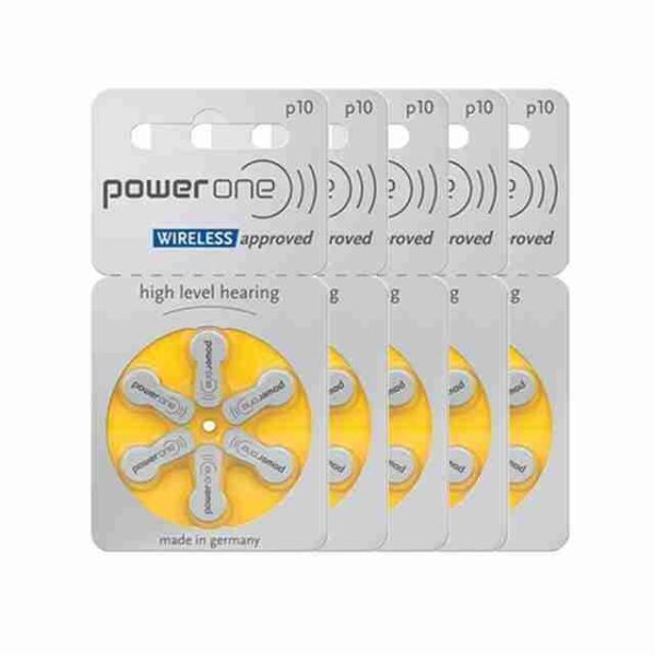 Power One P10 Hearing Aid Battery (30 Units)